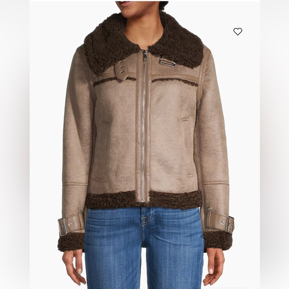 Sam Edelman Zipfront Shearling - Picture 2 of 9